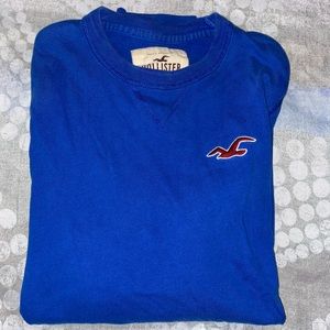 Hollister Long Sleeve Blue w/ Red logo Men’s Small